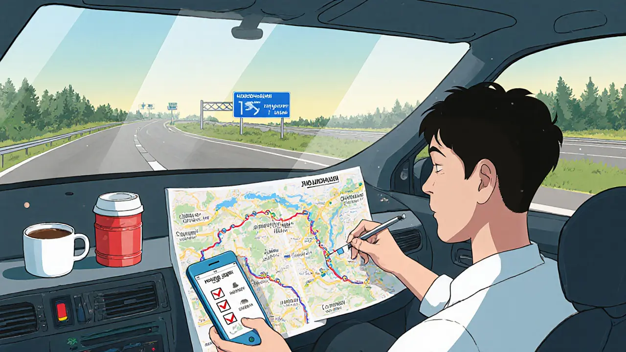 Планирование маршрута автопутешествия: как рассчитать время, топливо и остановки