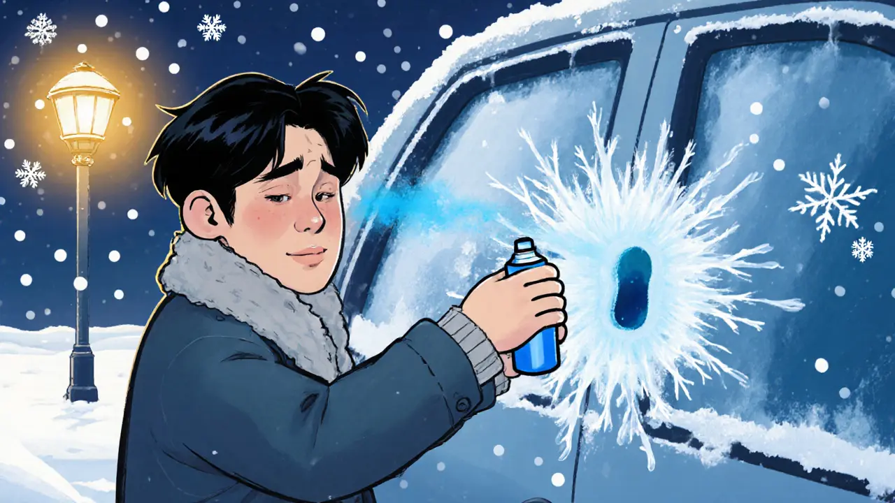 Размораживатели замков и стекол: как быстро открыть авто зимой