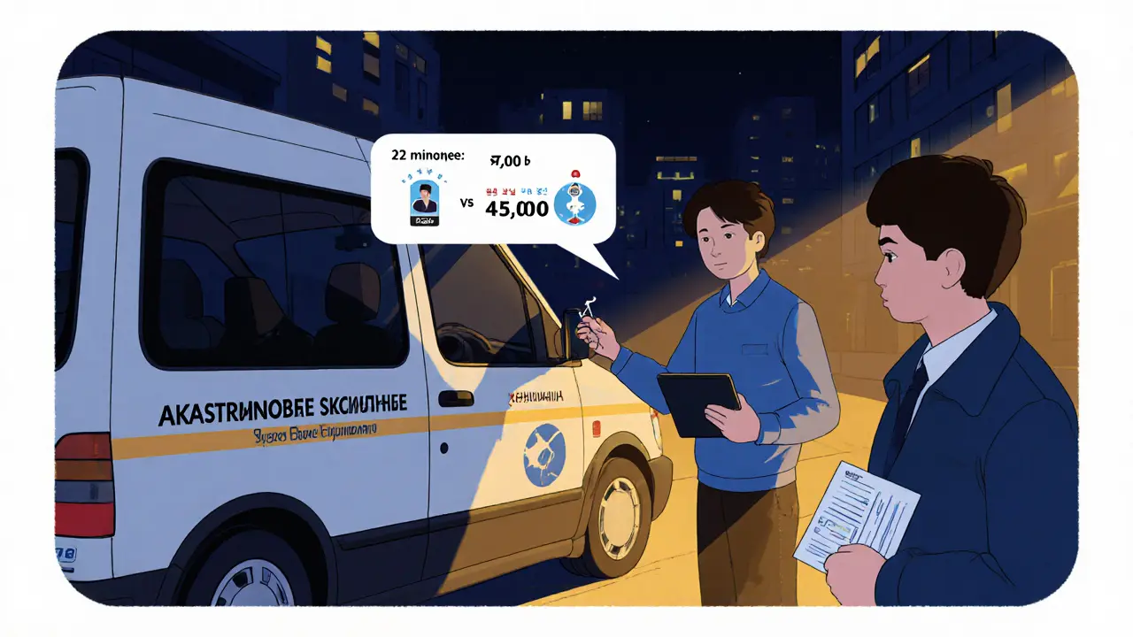 Профессионал открывает дверь без повреждений, владелец показывает документы, рядом ван с надписью &#039;Экстренное вскрытие&#039;.