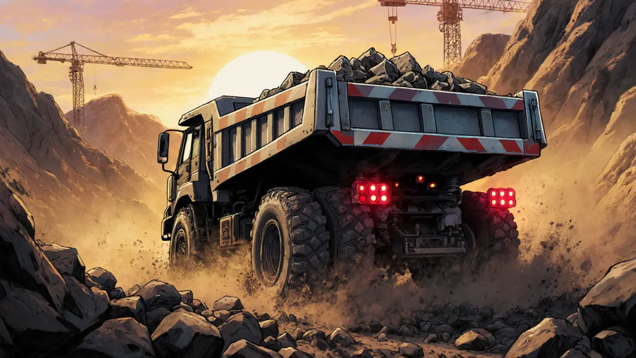 Самосвалы и строительные грузовики: как выбрать по задачам - карьер, стройка, город