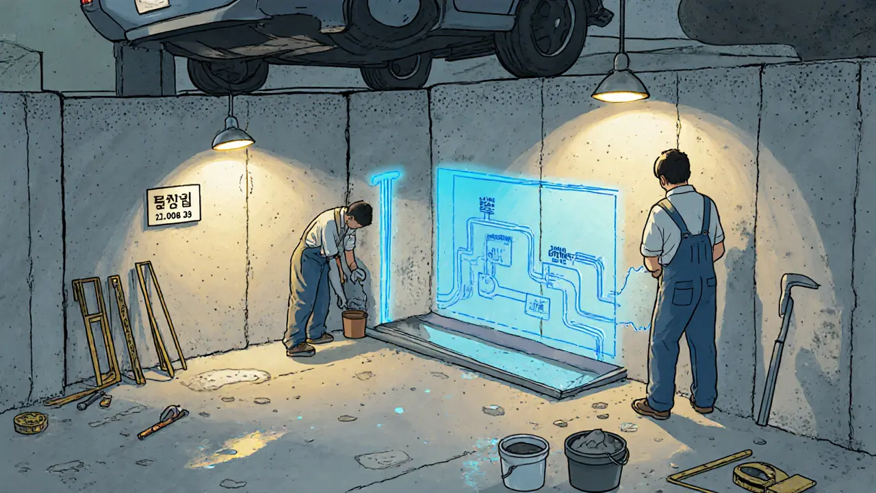 Смотровая яма: как построить и гидроизолировать правильно