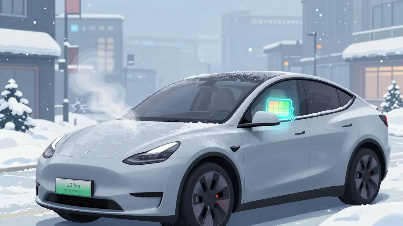 Зимний тест электромобилей: сколько теряется запаса хода при -20°C