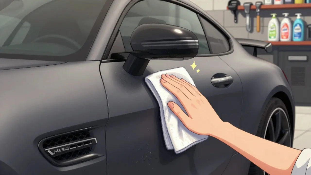 Матовая покраска: как ухаживать и сколько служит покрытие