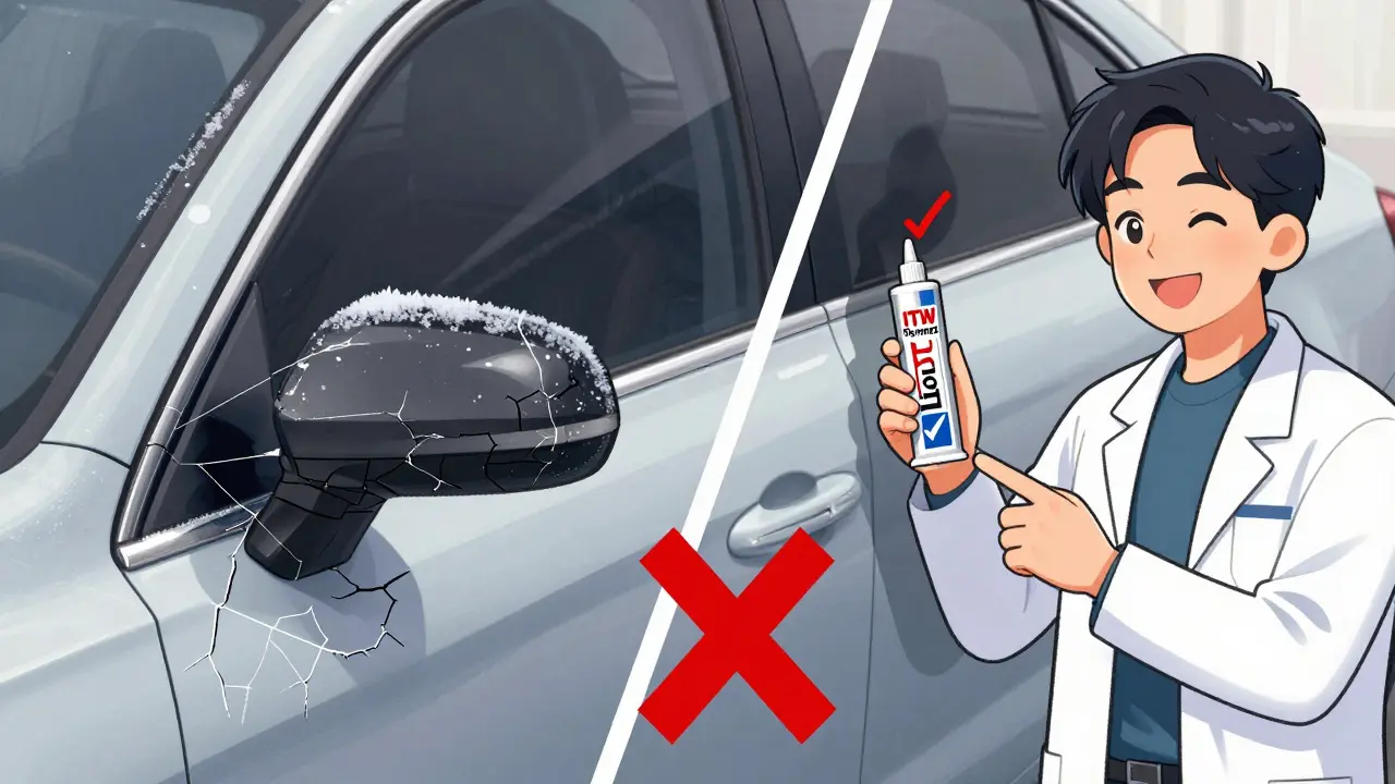 Сравнение: дверь с треснувшим уплотнителем из-за неправильной смазки и плавно открывающаяся дверь с силиконом.