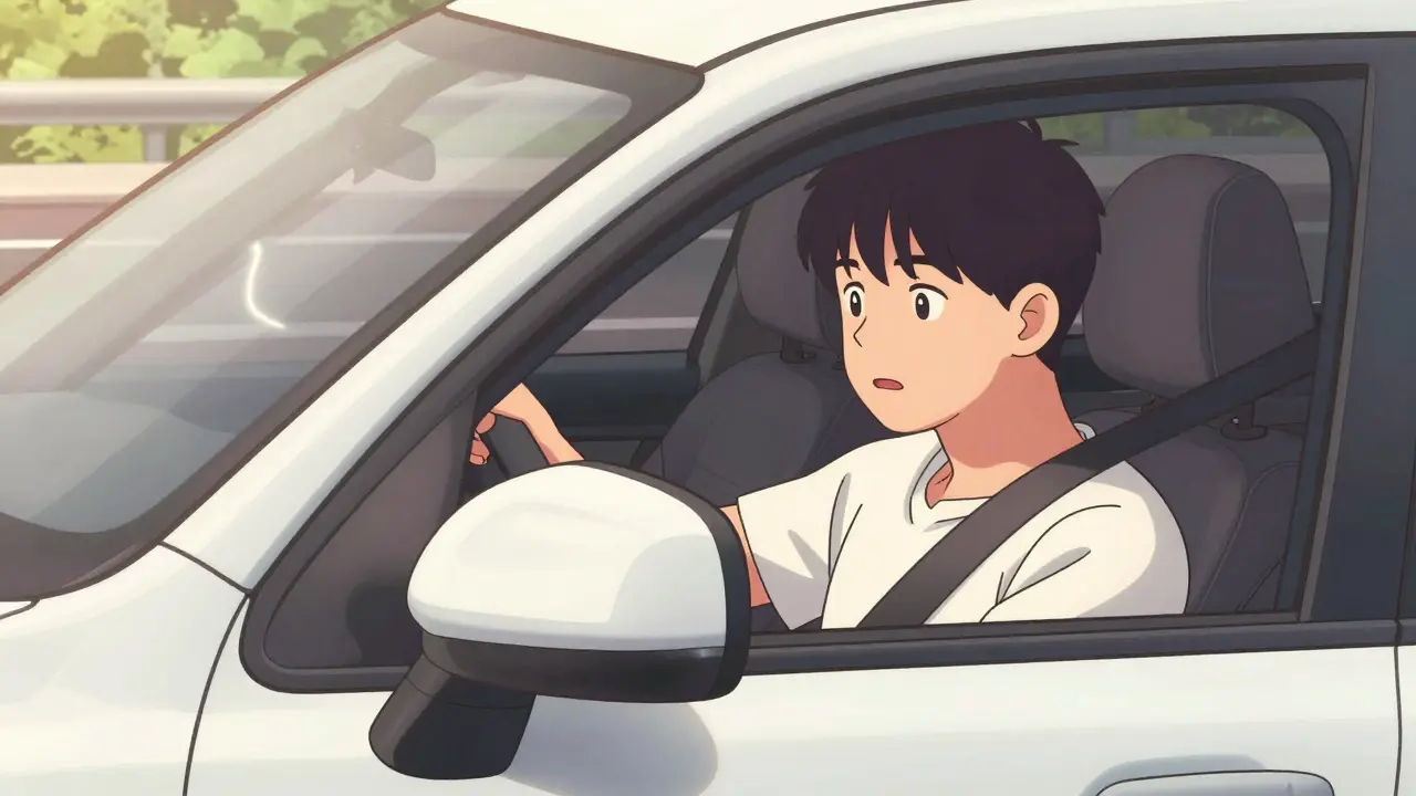 Слепые зоны автомобиля: как контролировать зеркалами и поворотом головы