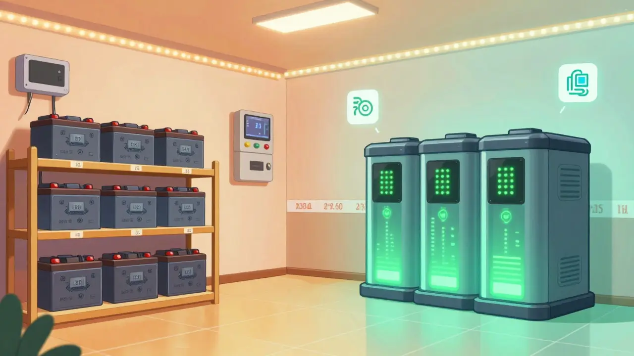 Сравнение традиционных и умных аккумуляторов для зимнего хранения