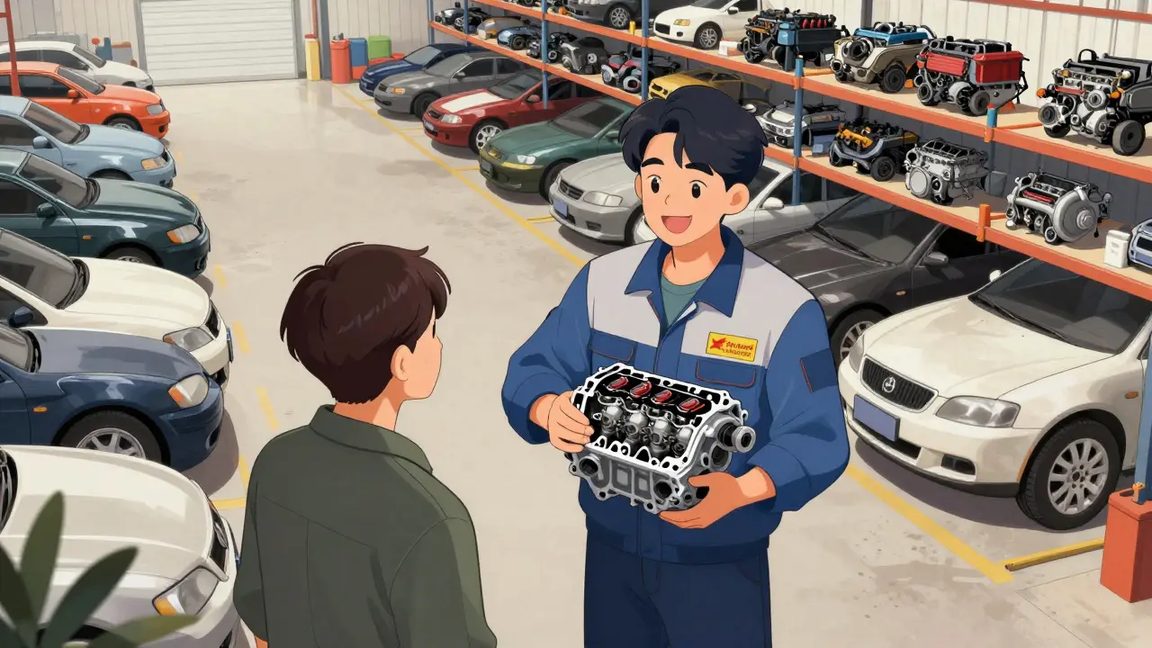 Профессиональная авторазборка с контрактными двигателями