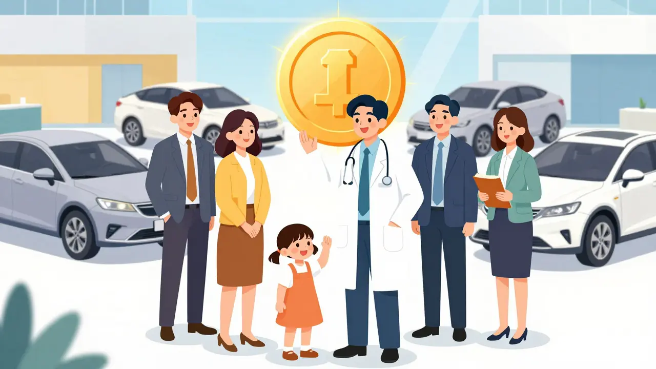 Семья, врач и учитель получают государственную субсидию на покупку нового автомобиля