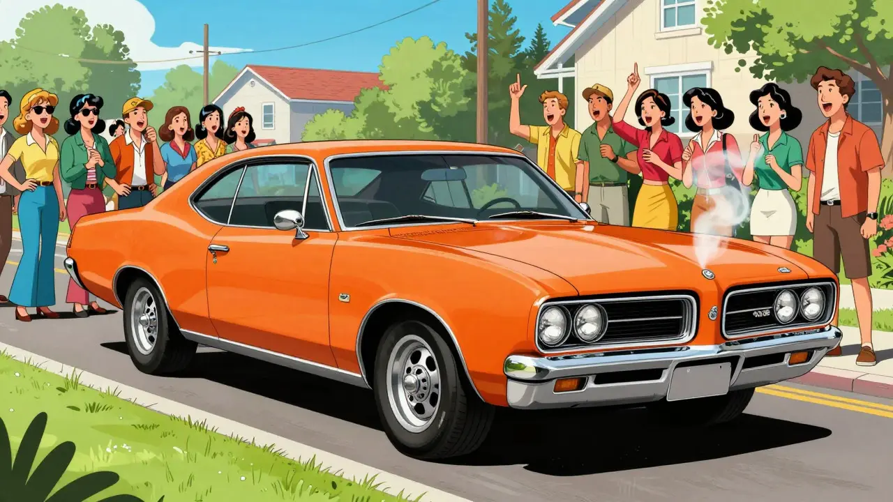Американские маслкары: полная история от Pontiac GTO до электрических монстров