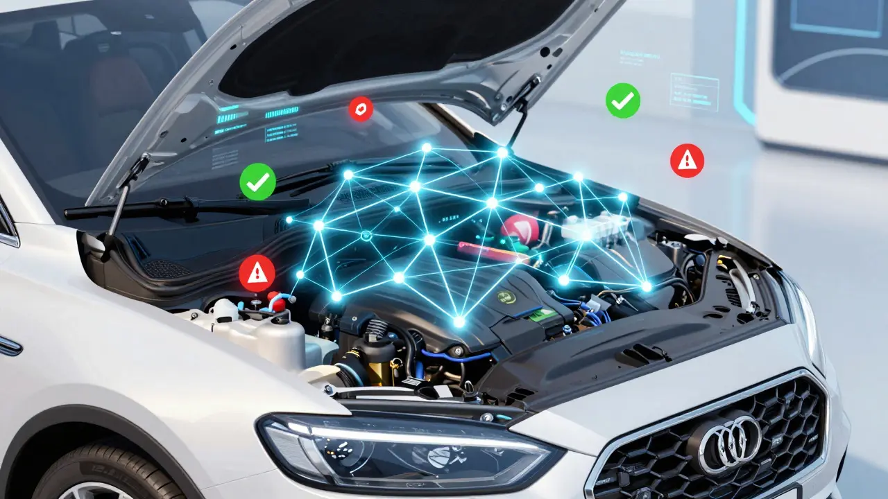 Искусственный интеллект анализирует состояние автомобиля