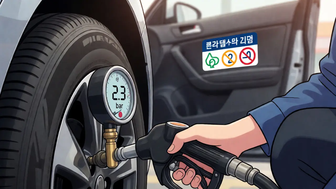 Давление в шинах: нормы, TPMS и экономия топлива