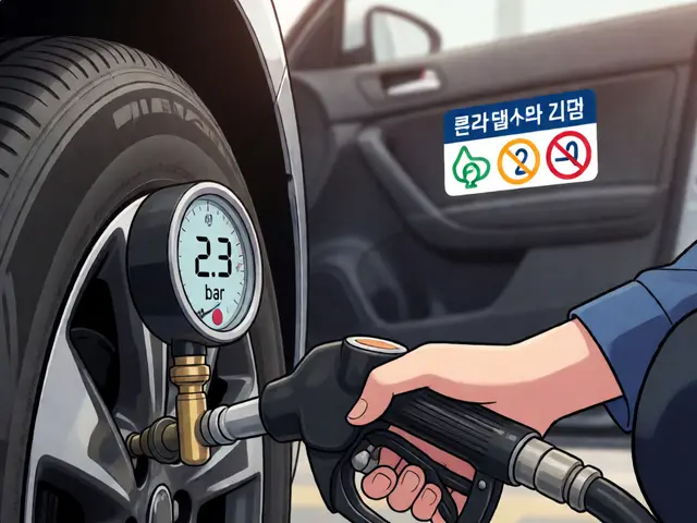 Давление в шинах: нормы, TPMS и экономия топлива