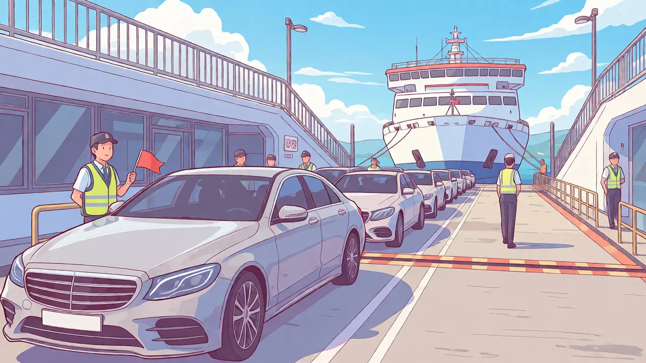 Паромы и переправы: как безопасно перевозить автомобиль по воде