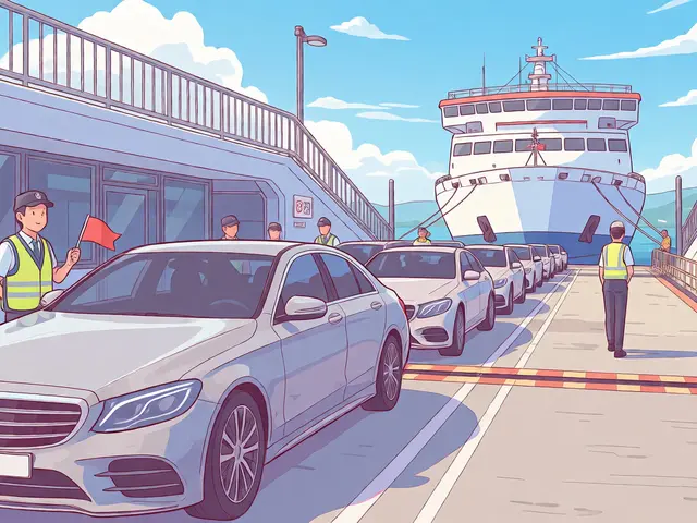 Паромы и переправы: как безопасно перевозить автомобиль по воде